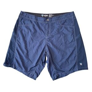 Kuhl Blue Cargo Shorts Versatile Outdoor Wear